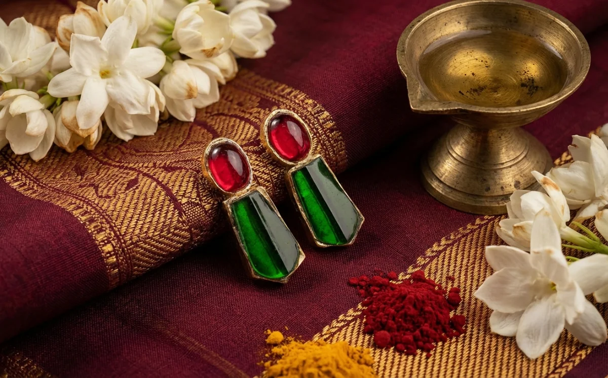 Rakodi — hair ornament for Bharatanatyam Arangetram